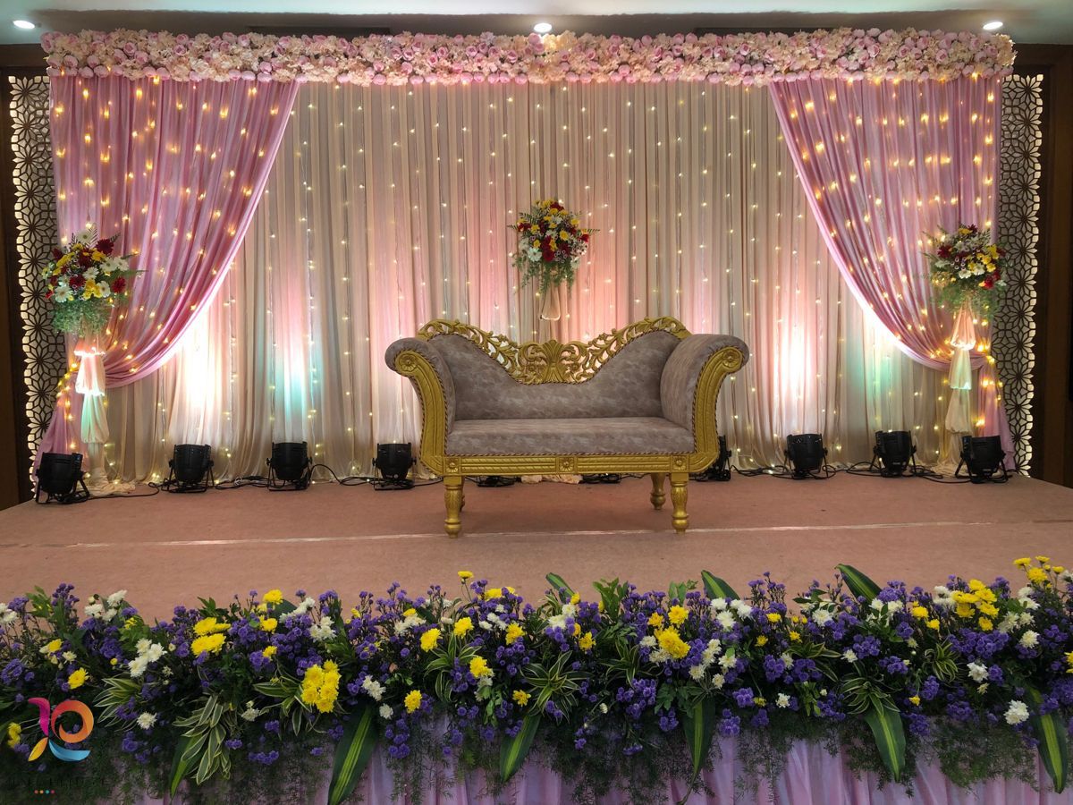 Traditional Wedding Stage Decoration